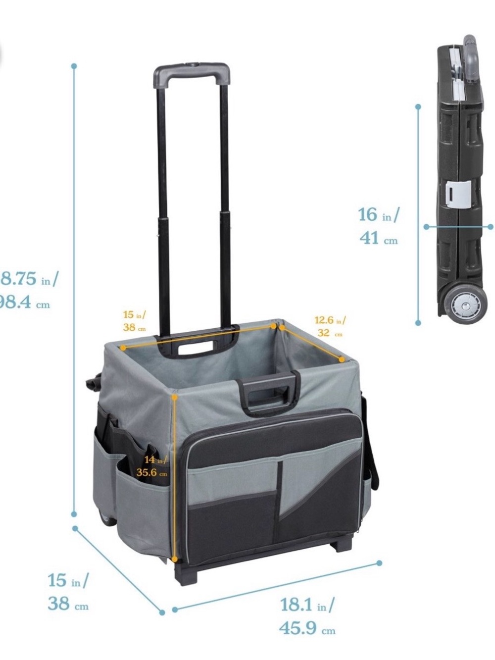 Rolling Utility Cart Cover